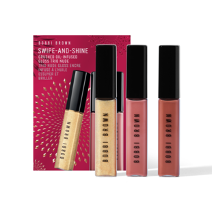 Swipe and Shine Crushed Oil-Infused Gloss Trio