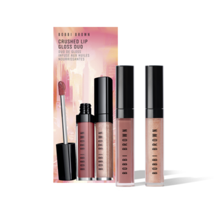 Crushed Lip Gloss Duo, Crushed Oil-Infused Gloss - Force of Nature​<br>Crushed-Oil Infused Gloss - Bare Sparkle, 2 x 6ml